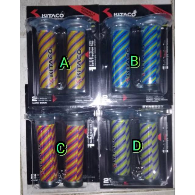 Handgrip Kitaco Motif Garis