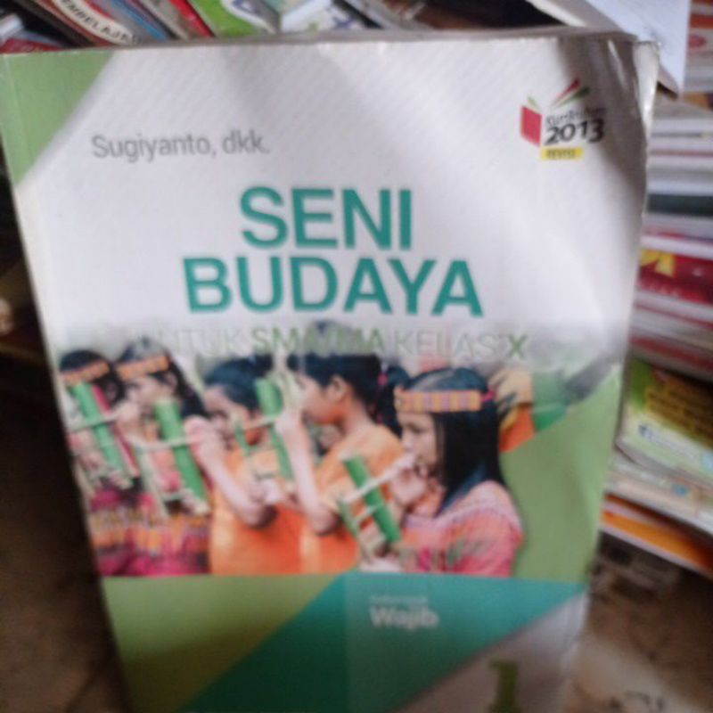 buku seni budaya untuk SMU X