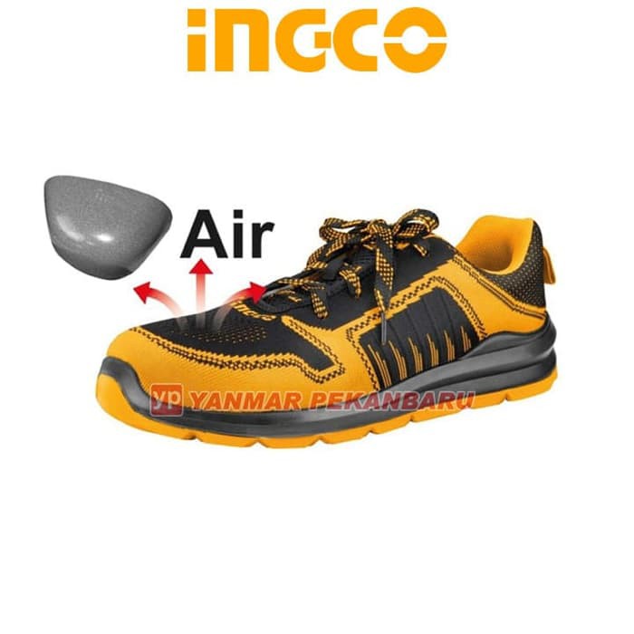  Sepatu  Safety  Kuning Pendek Bertali Ingco  Shopee Indonesia