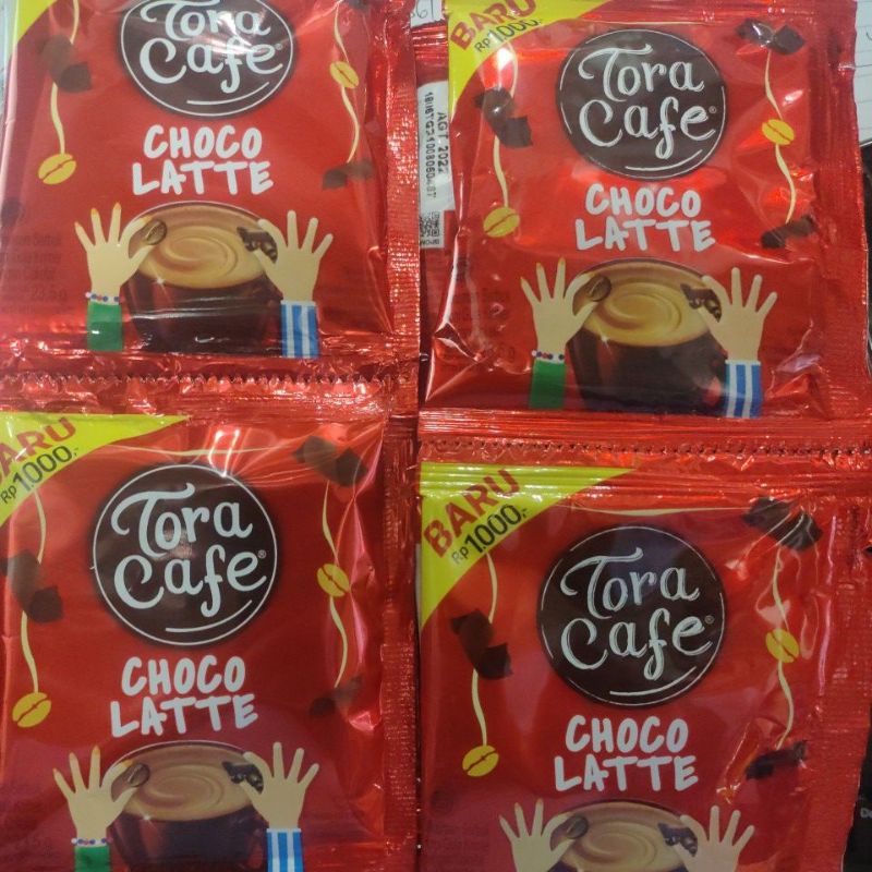 

kopi Tora cafe choco latte 23,5g @ 10 sachet