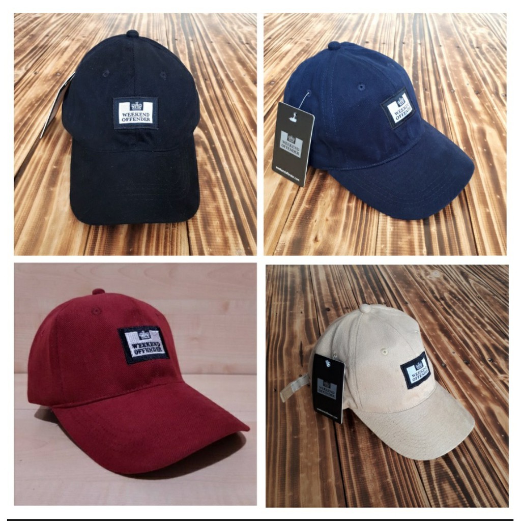 Topi  WEEKEND OFFENDER Distro terbaru real picture bisa bayar di tempat pengiriman cepat (COD)