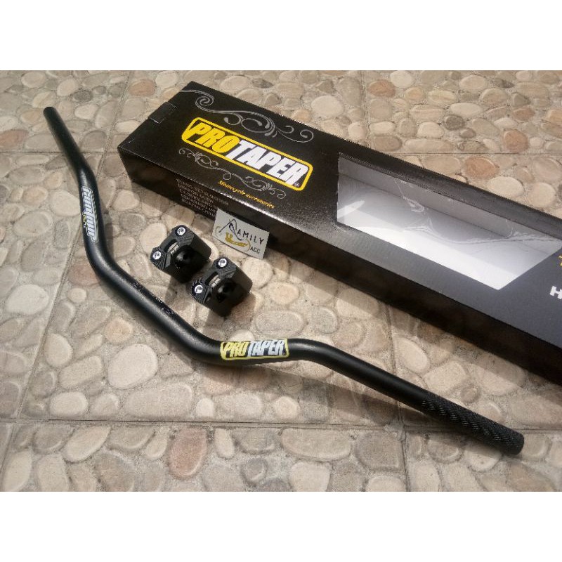 Stang Fatbar Protaper Hight + Raiser Stang Protaper Motor Klx Trail CRF Vixion Nmax Beat Street Tige