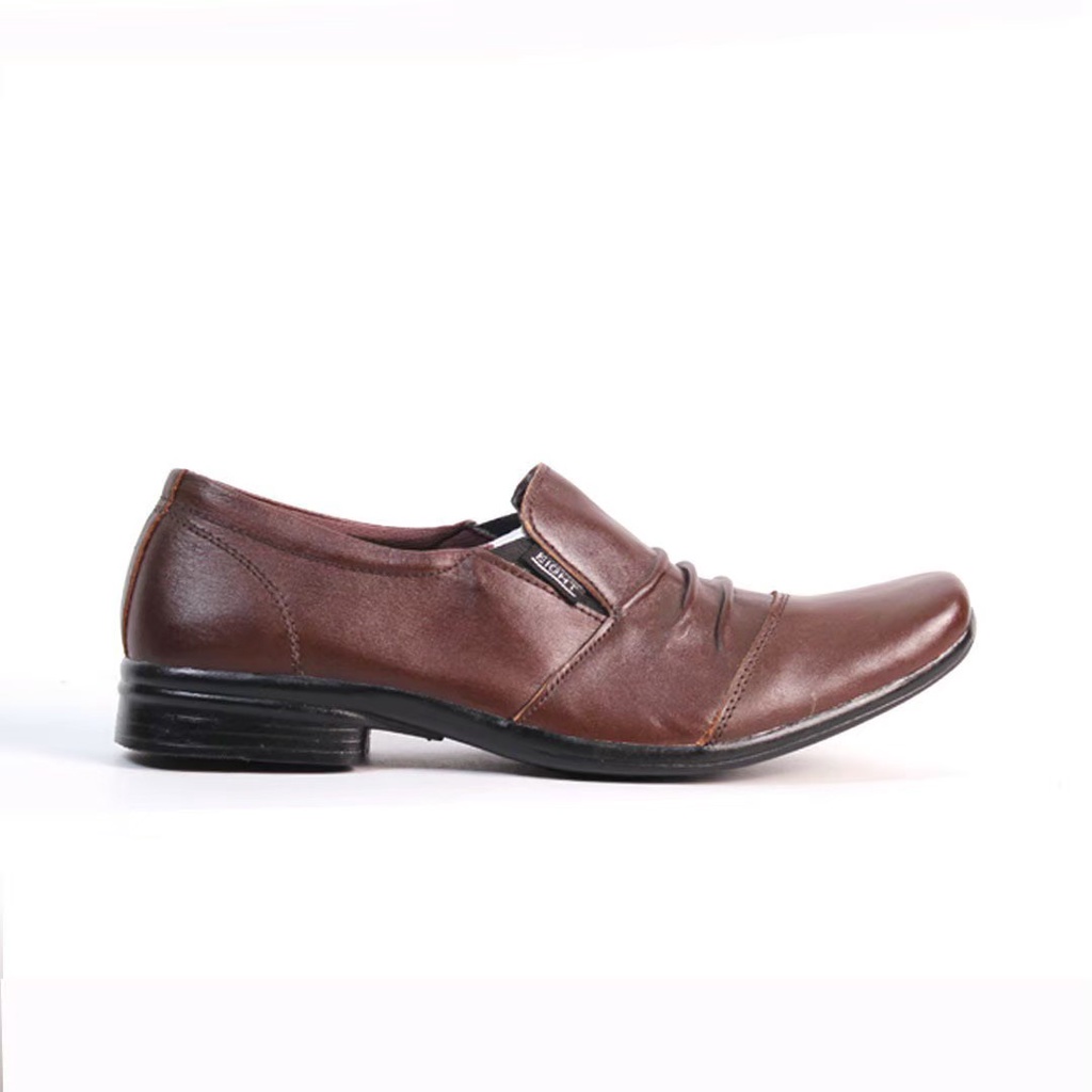 SepatuFormal Pantofel Pria Kulit Asli Casual Formal Pantopel Kerja Kantor Kondangan Guru Pesta Pentopel Fashion Shoes Terbaru Murah Kekinian Original Sepatu Pansus Slip on Cowok