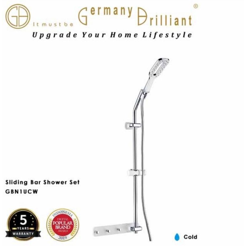 Tiang Shower ASLI & ORIGINAL GERMANY BRILLIANT GBN1UCW