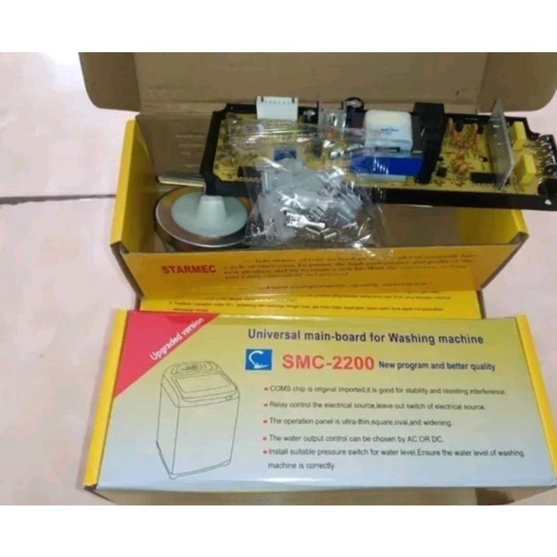 Jual MODUL MULTI MESIN CUCI SMC 2200 - PCB MODUL UNIVERSAL MESIN CUCI 1