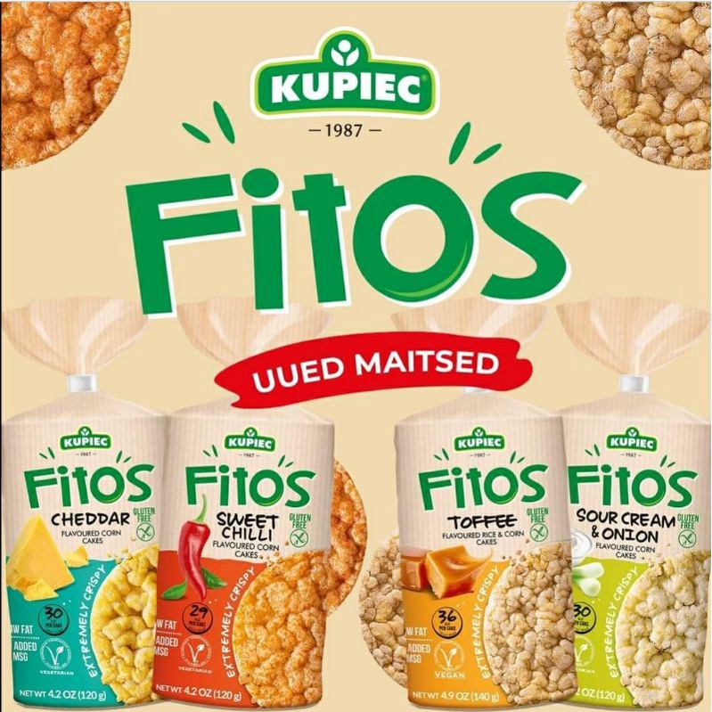 

Kupiec Fitos Corn Cakes Gluten Free