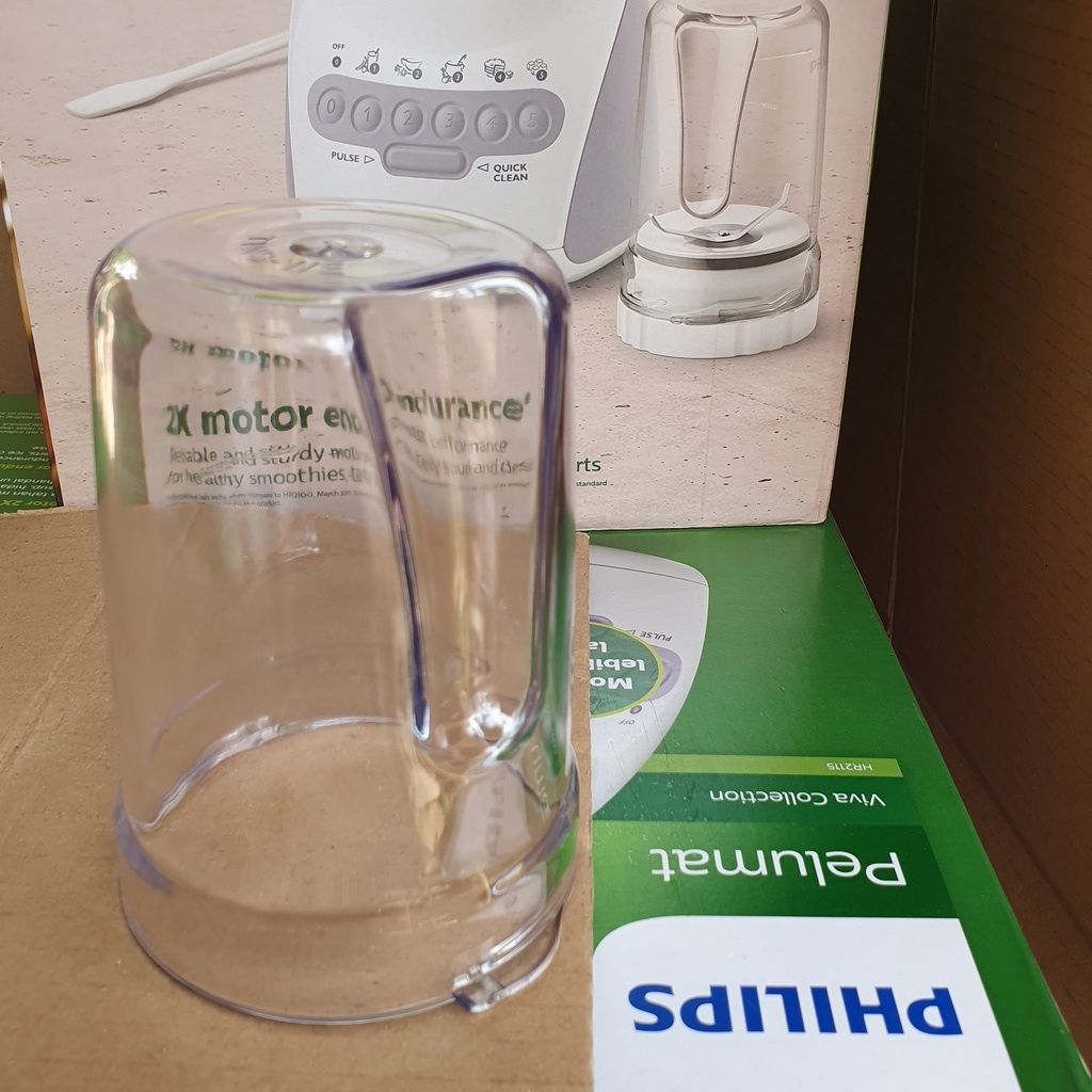 set Gelas Mill blender Philips Hr 2061.2115.2116