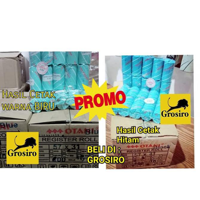 

Paling Laris ! Otani 57 X 31 Kertas Thermal 1 Pack Isi 10 Roll Tuk Mesin Edc Dll. - Hasil Hitam