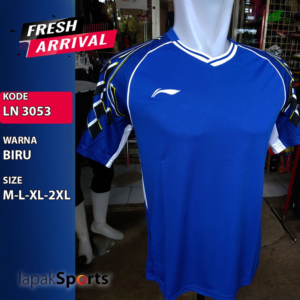Kaos Jersey Sports Badminton Bulutangkis Lining IMPORT 3053