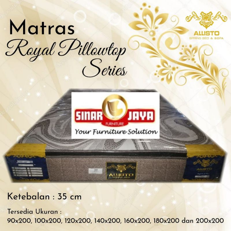 Matrass-Alisto Royal Pillow.Top Series