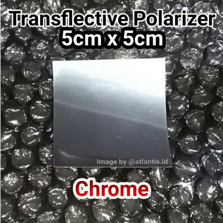 Reflektor LCD Krom, Monochrome Reflector LCD Chrome, Polarizer Transflective Chrome, Back LCD