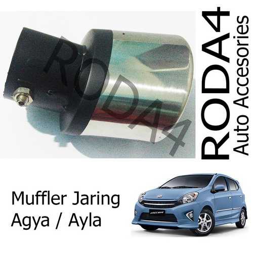 Muffler / Buntut Knalpot Racing Jaring Ayla - Agya