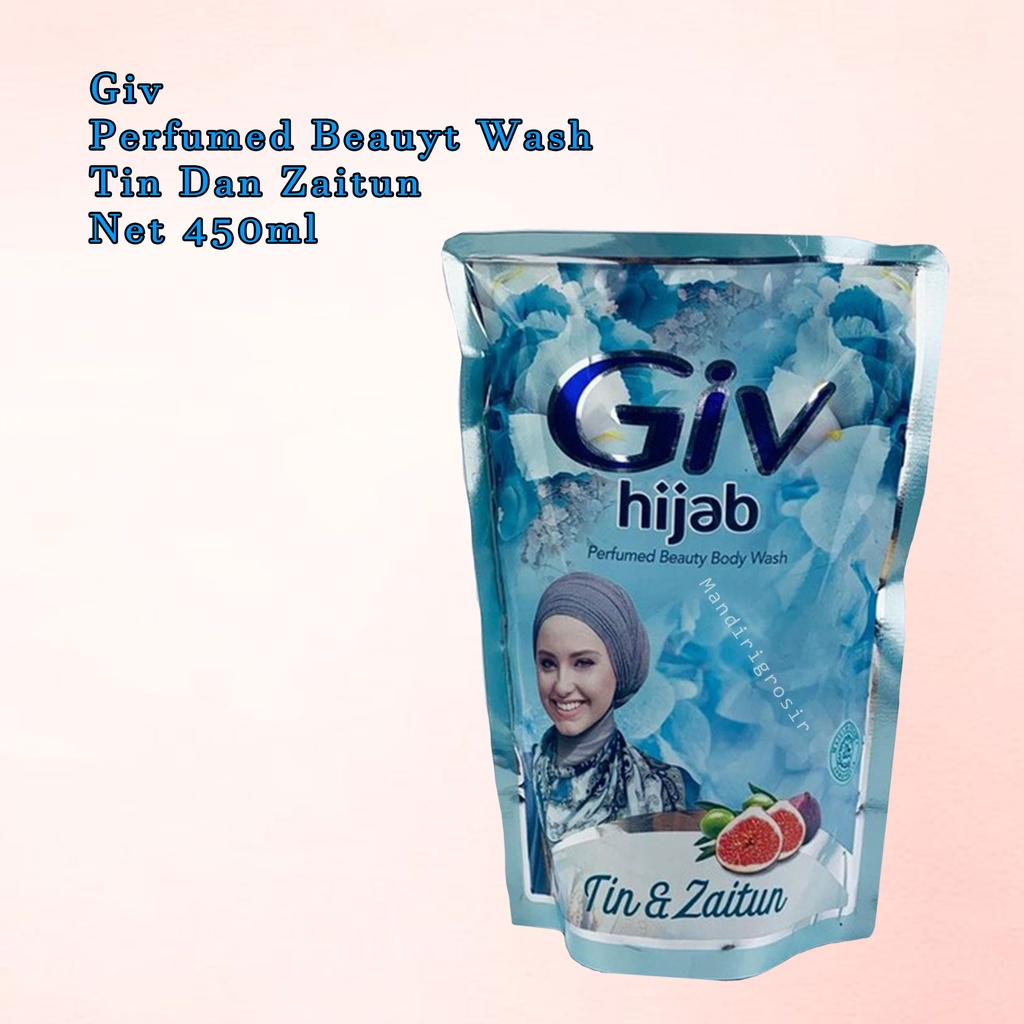 Sabun Cair * Giv * perfumed beauyt wash *Tin dan zaitun* 450ml