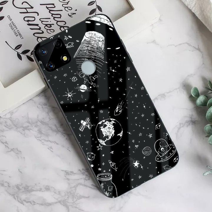 [A76] Softcase Kaca Realme Narzo 20 C12 - Softcase Glass Realme Narzo 20 - Softcase - Softcase Kaca