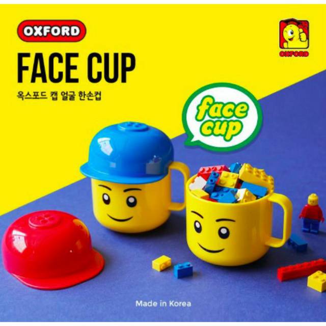 Cup Lego - Face cup Oxford