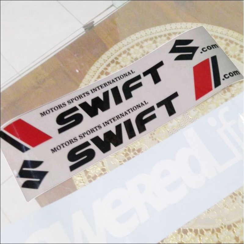 Stiker cutting pintu Suzuki bisa costum merk lain Honda Toyota Daihatsu Bmw Ayla Agya Xenia Avanza