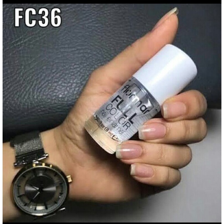 FLormar Full Color Nail Enamel FC 36 (Bening) || Kutek Halal Turki