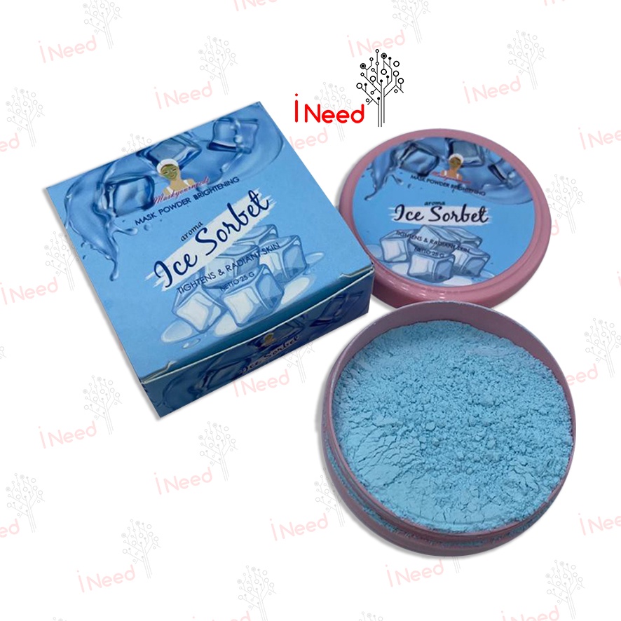 (INEED) MASKER Maskyourneeds ICE SORBET BPOM 25G