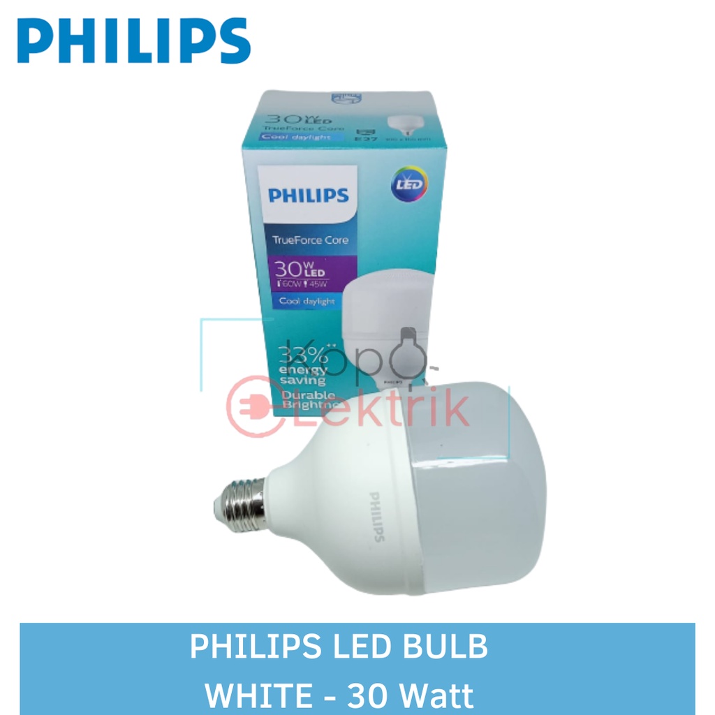 Lampu LED Philips 30w Trueforce Putih Philips 30 Watt