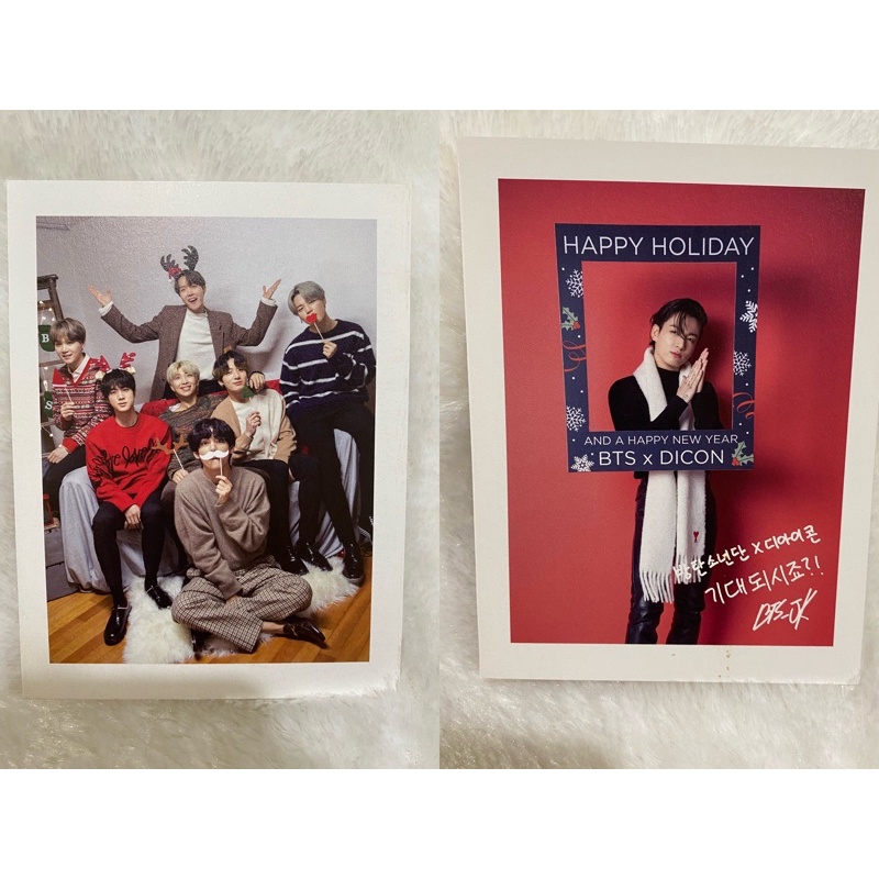 (5) BTS dicon JK jungkook postcard photo sharing OFFICIAL | posca pc poca photocard japan