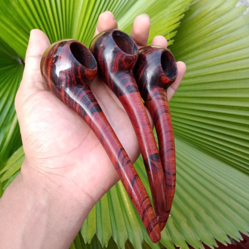 Once Pipa cangklong Kayu Zebra Merah Super