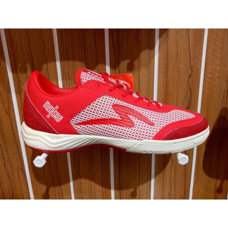 Specs Metasala Rival IN Red 401106 Sepatu Futsal Original
