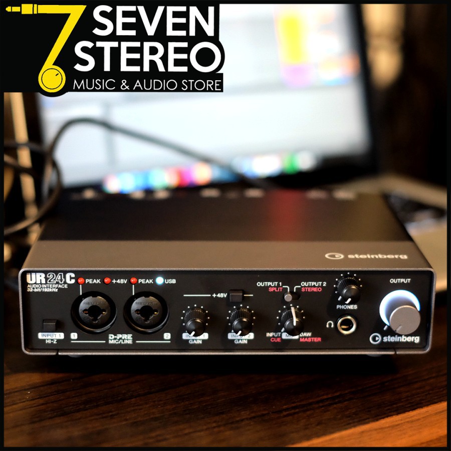 Steinberg UR24C USB Audio Interface Soundcard Recording