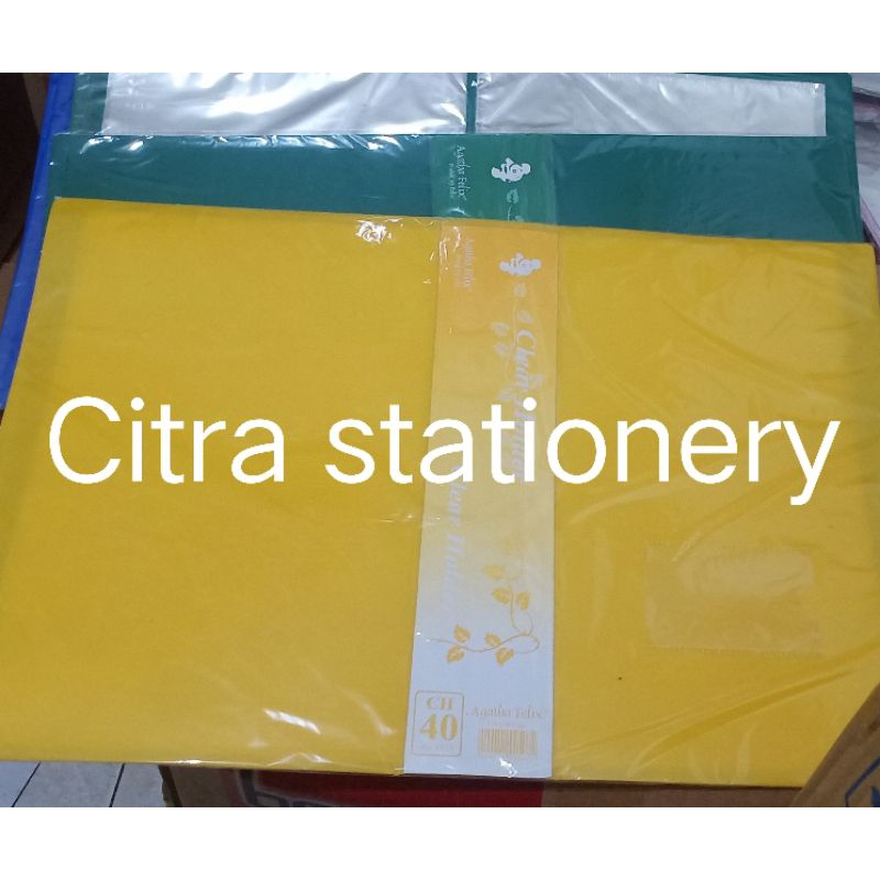 

Clear Holder Felix isi 40 lembar