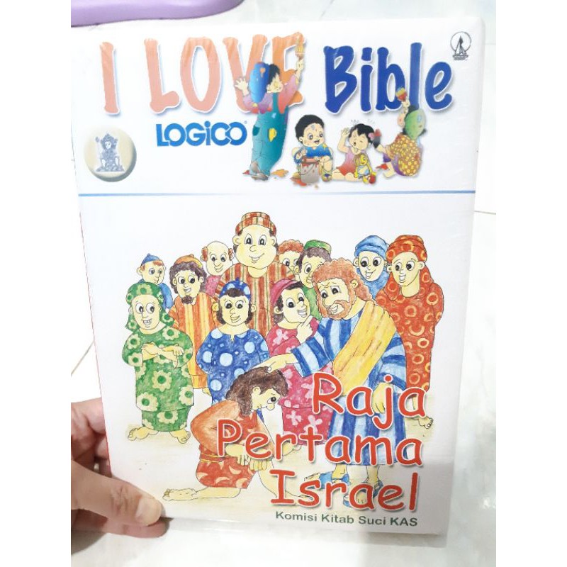 3 BUKU logico I LOVE BIBLE JUAL PERPACK ( 3 BUKU )