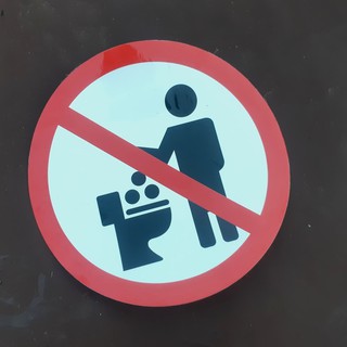 Stiker Logo Jangan Buang Sampah Di Kloset Shopee Indonesia Stiker Logo Jangan Buang Sampah Di Kloset Shopee Indonesia