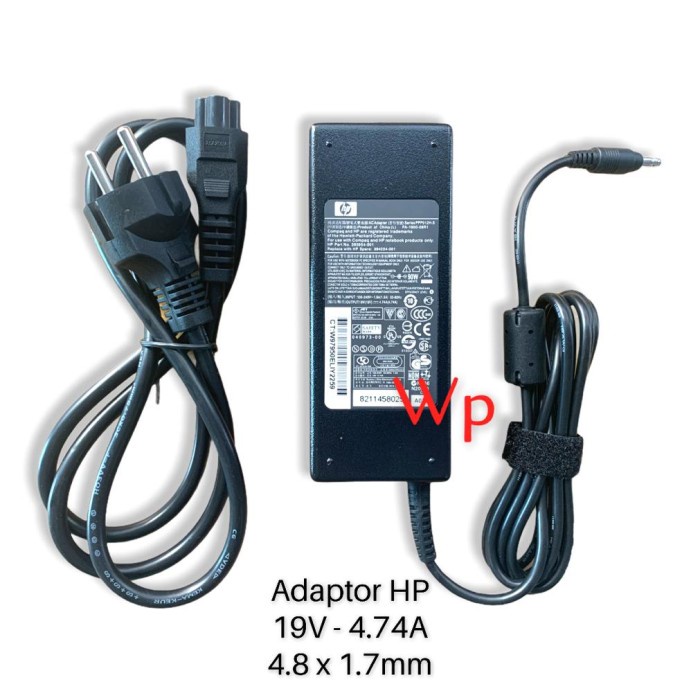 Adaptor Charger HP Compaq NC8200 NC8210 NC8220 NC8230 19V 4.74A 4.8x17