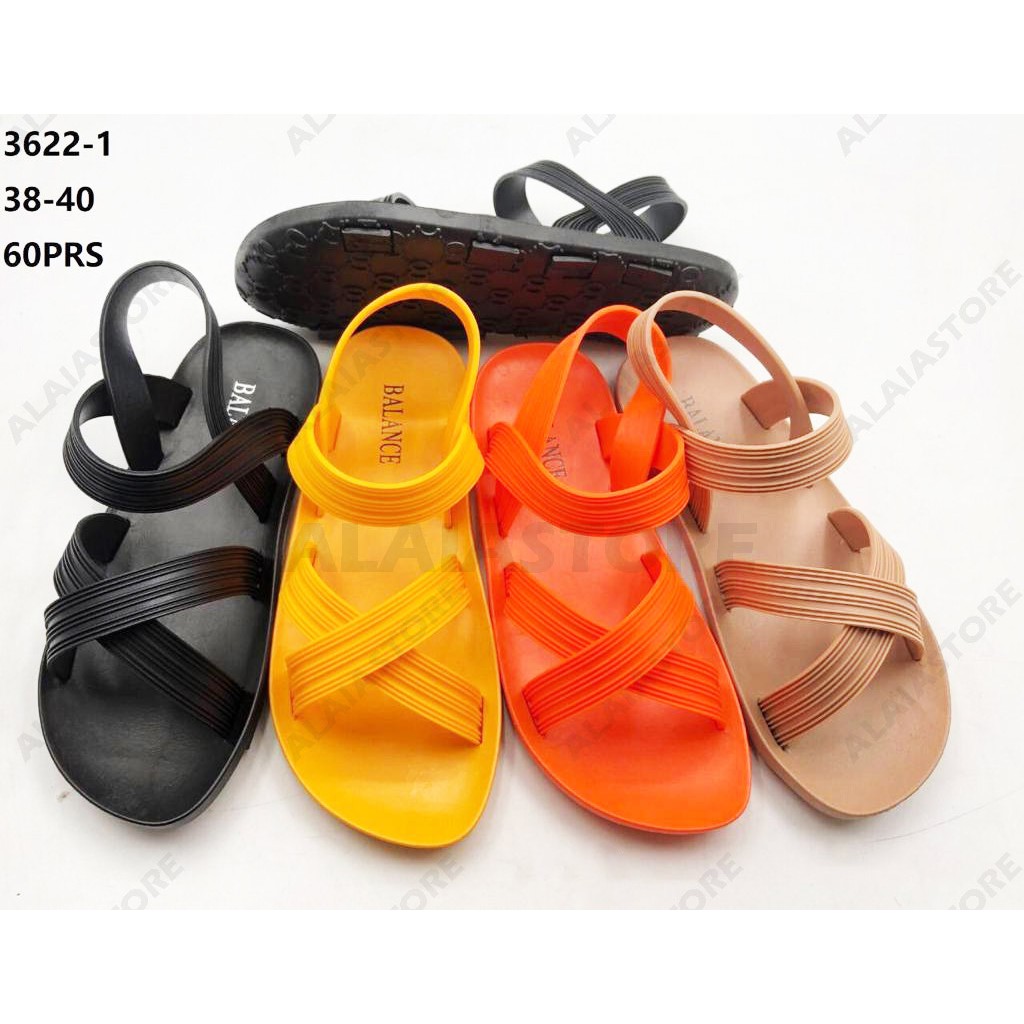 Sandal Pantai Gladiator Pantai Wanita Balance / Sandal cewek let balance tebal 2cm / sandal pantai