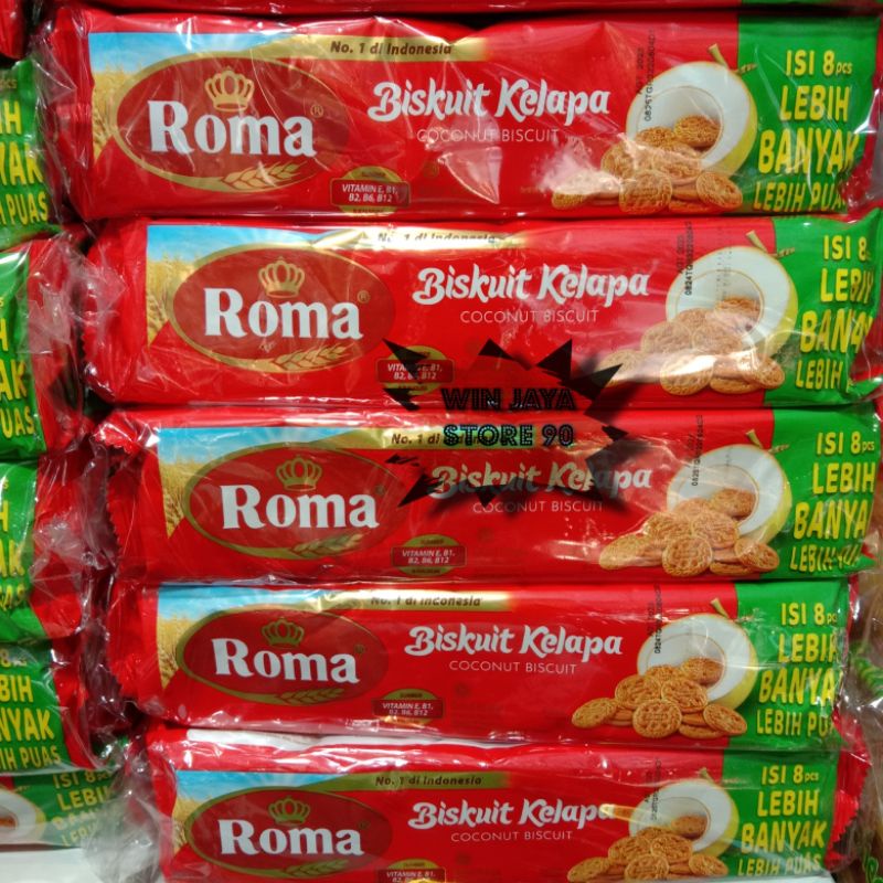 

Biskuit Roma Kelapa sachet (isi 10 sachet)