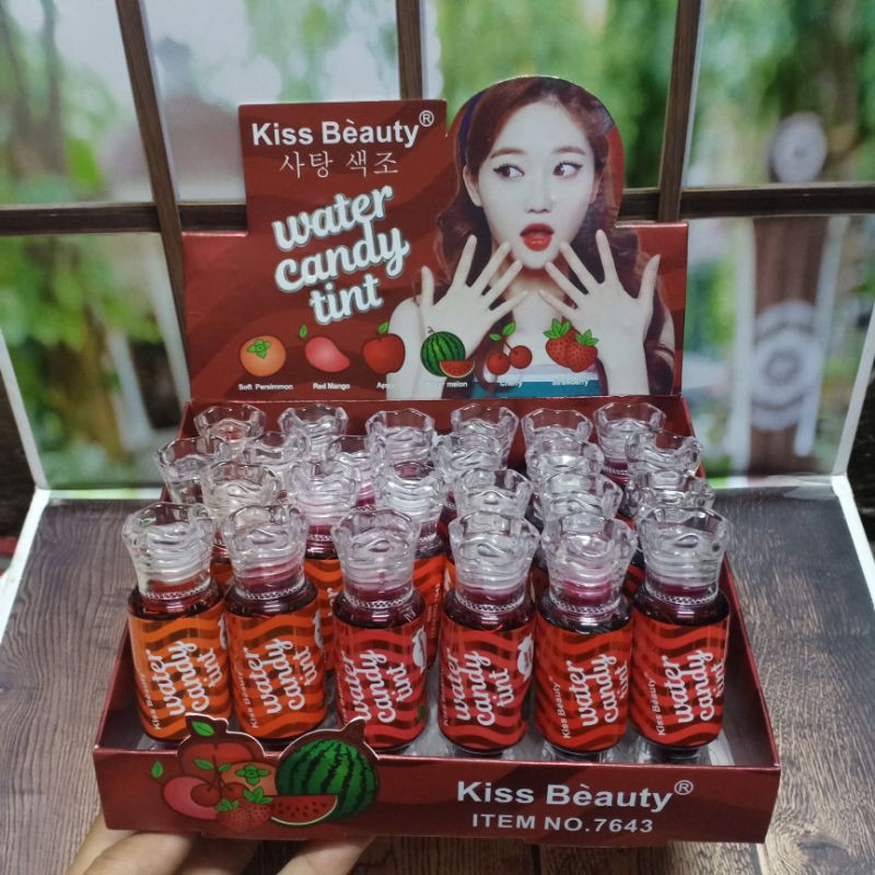 LIP TINT KISS BEAUTY WATER CANDY TINT ITEM NO 7643 ECER