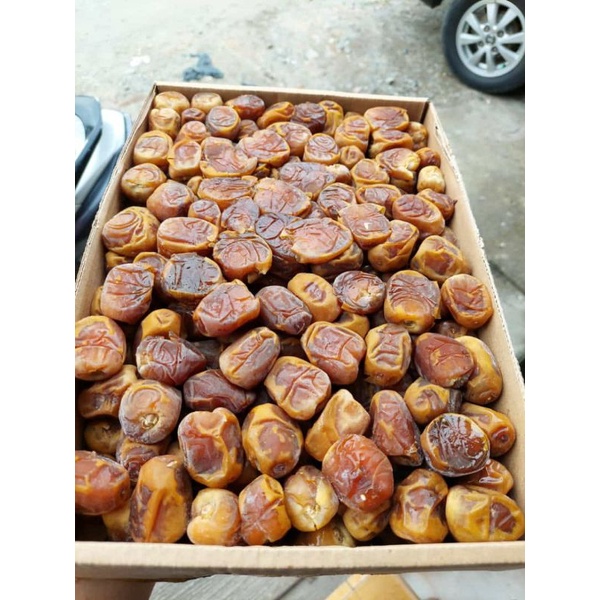 Kurma Sukari Amira 3 Kg Grade A Premium Dates Kurma Arab Saudi