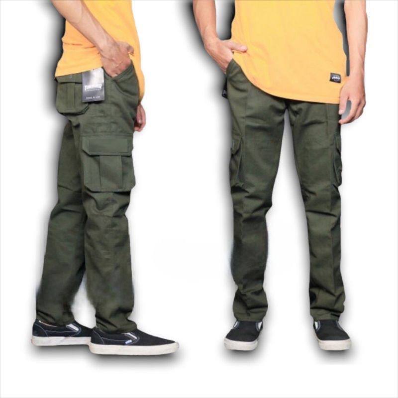 Celana Cargo Pants Panjang Pria