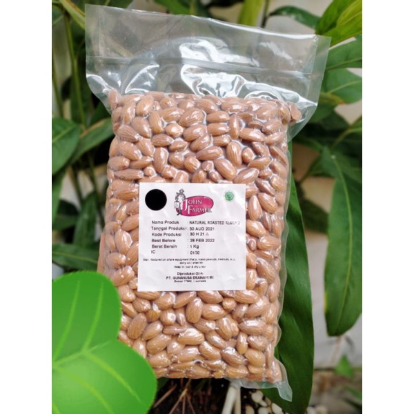 

Kacang almond kupas 200 gram- 1 kg (PREMIUM)