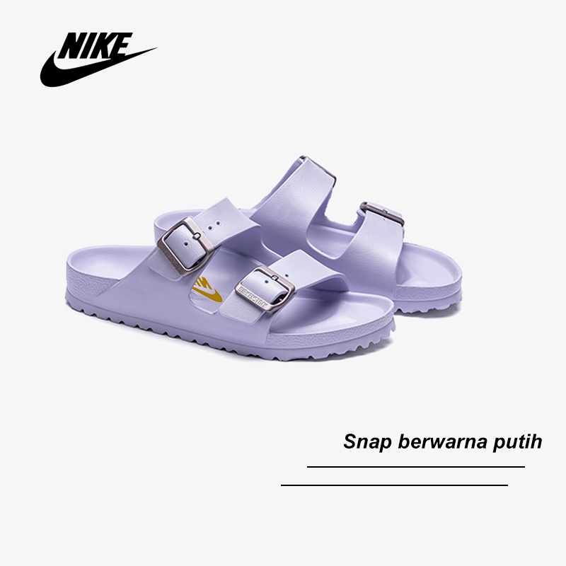 Nike Sandal Wanita Selop Casual Sendal Slop Wanita Santai Empuk Kekinian Sandal Cewek Distro Terbaru Slip On Anti Slip