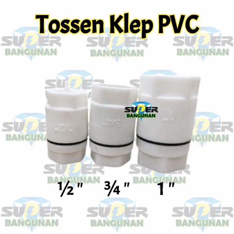 Tusen Klep PVC / Tossen Klep Plastik