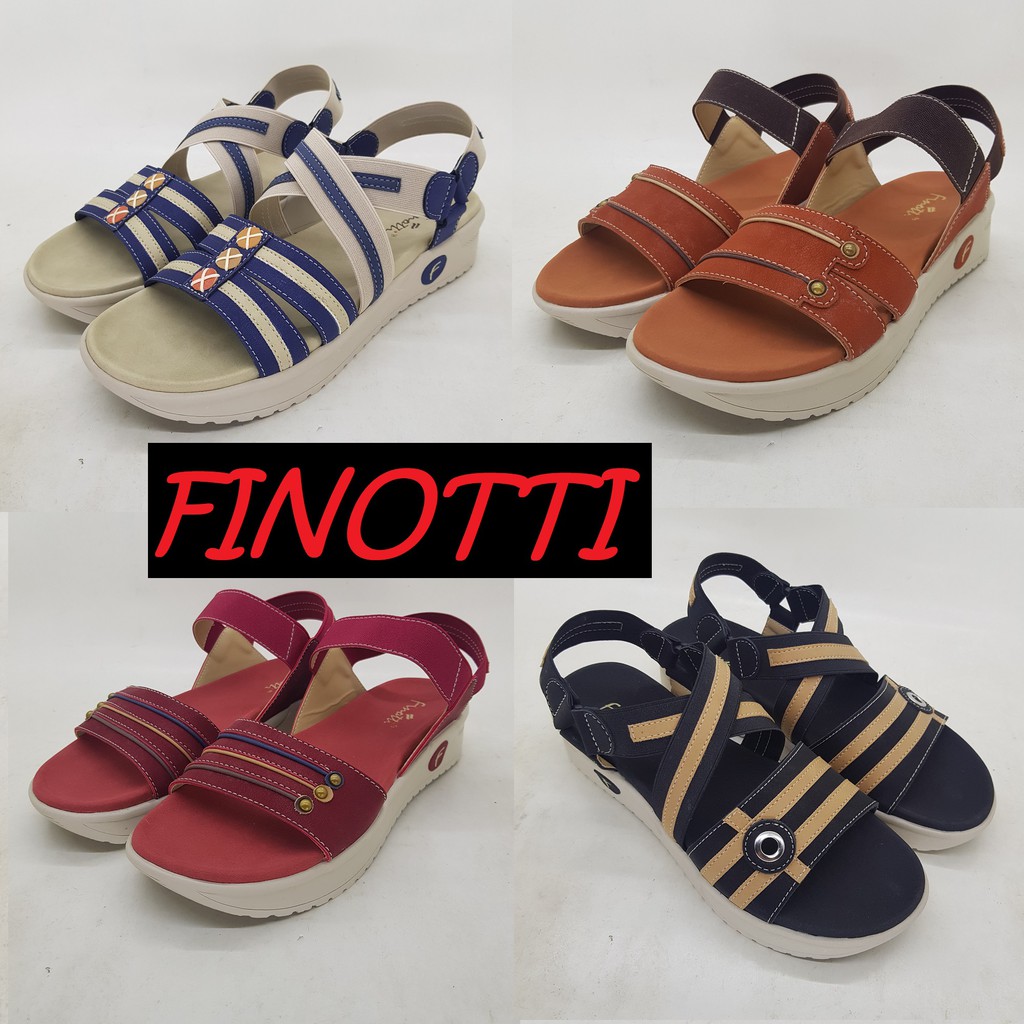 Sandal wedges tali perempuan , Finotti RHT