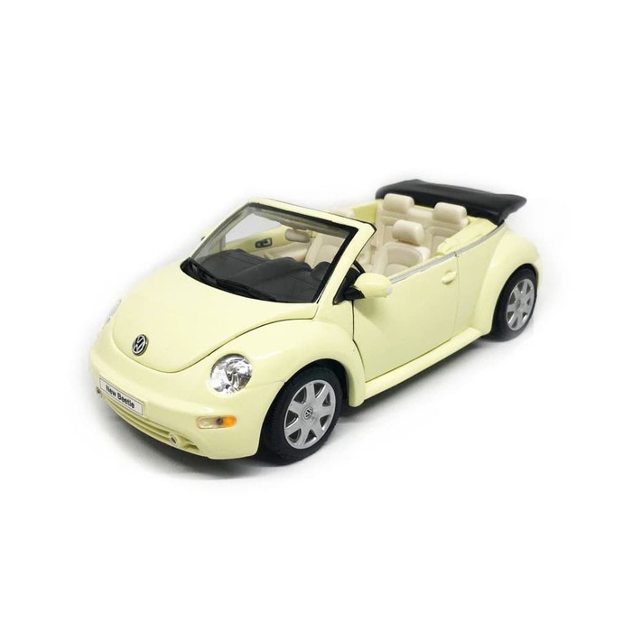 Welly Nex VW / Volkswagen New Beetle Convertible Krem Skala 1:24