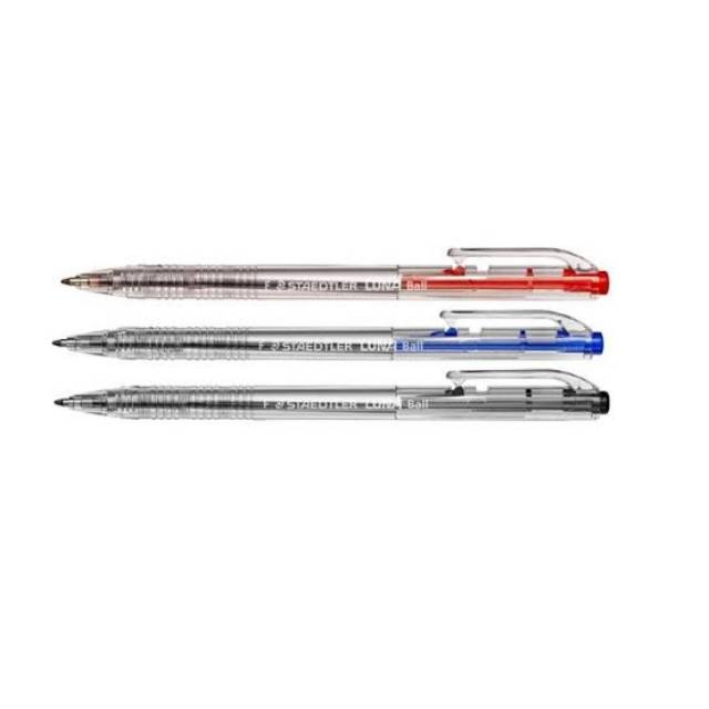 

(3 pcs) Pulpen Staedtler Clip Clic 1.0