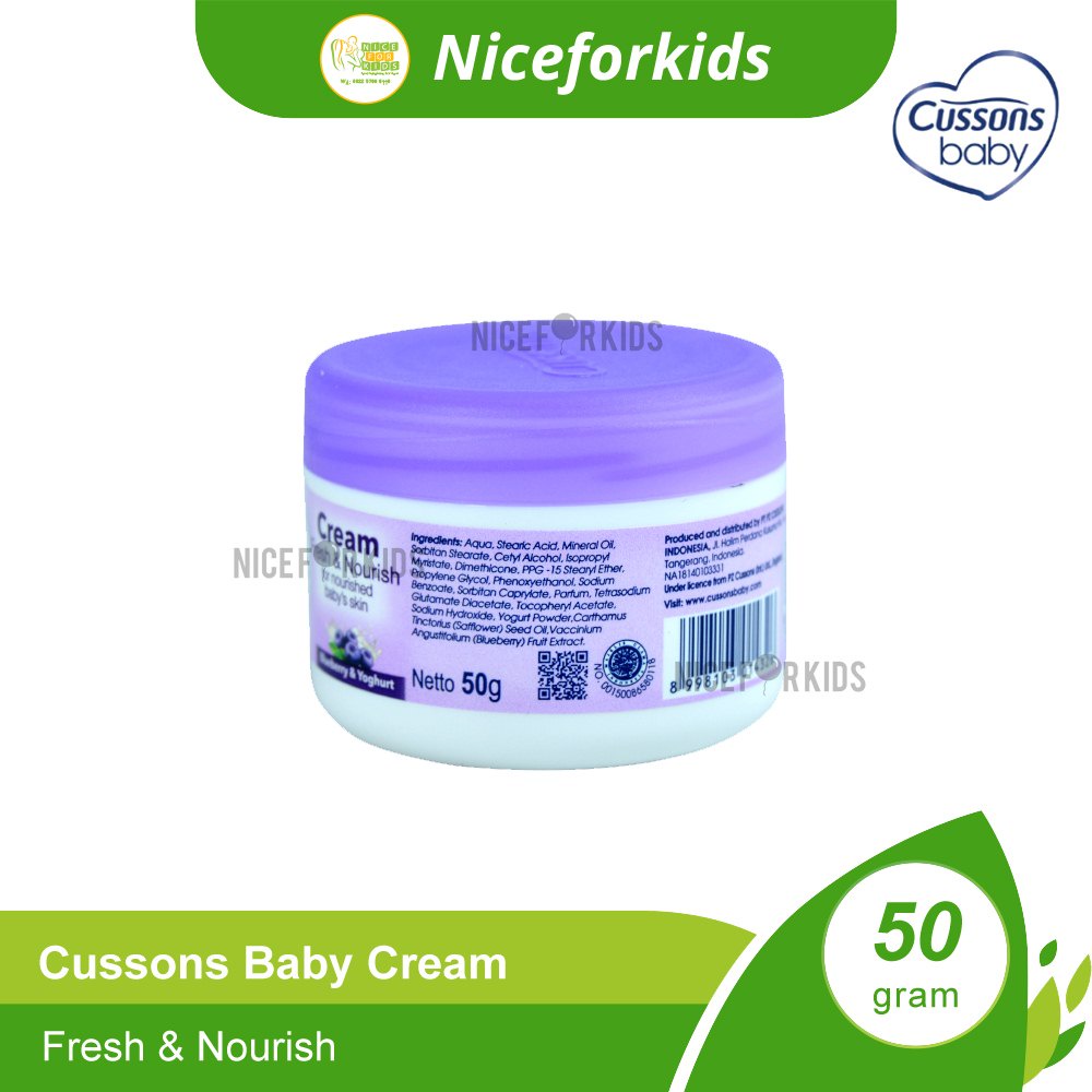 Cussons Baby Cream 50GR / Cream Bayi 50GR