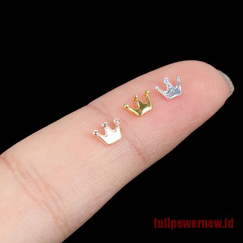 Charms Berlian Imitasi 3d Bahan Alloy Untuk Dekorasi Nail Art