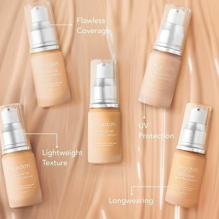 wardah exclusive liquid foundation