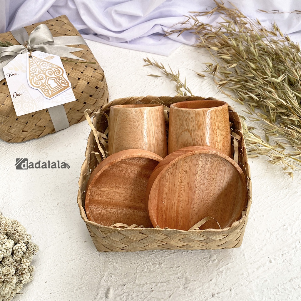 DADALALA Hampers / Kado Pernikahan / Gift Peralatan Dapur Bahan Kayu Paket &quot;ABIMANYU&quot;