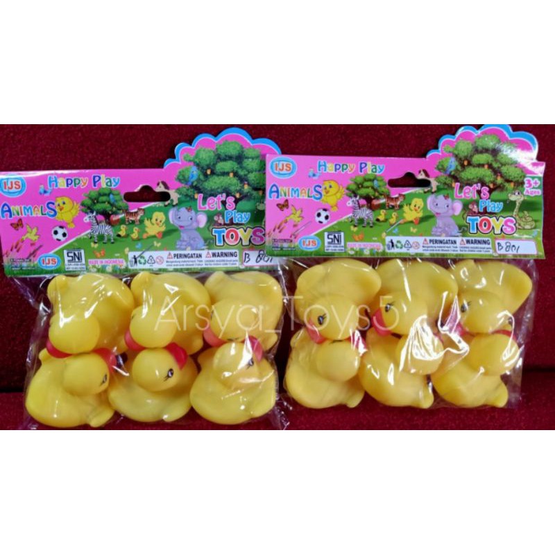 Mainan Bebek-Bebekan isi 6 pcs B 801