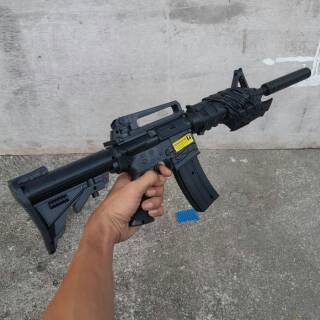  Mainan  Senapan Spring M4 Cobra Tembak Tembakan Airsoft 