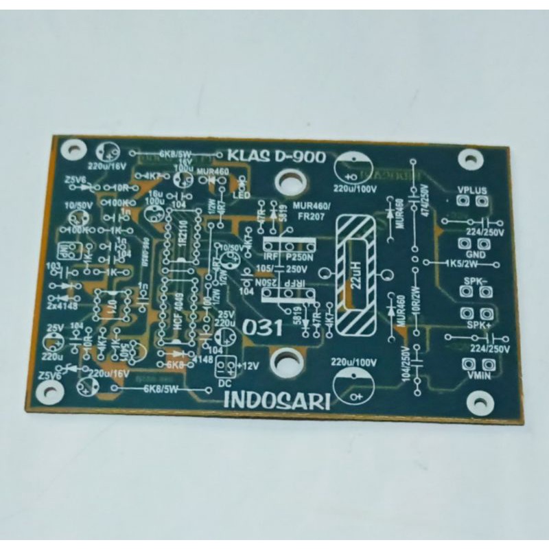 PCB Power Amplifier Class D-900 Tipe 031