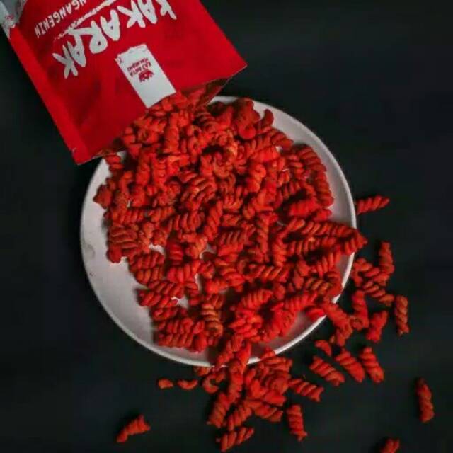 

Makaroni spiral kakarak makaroni pedas gurih